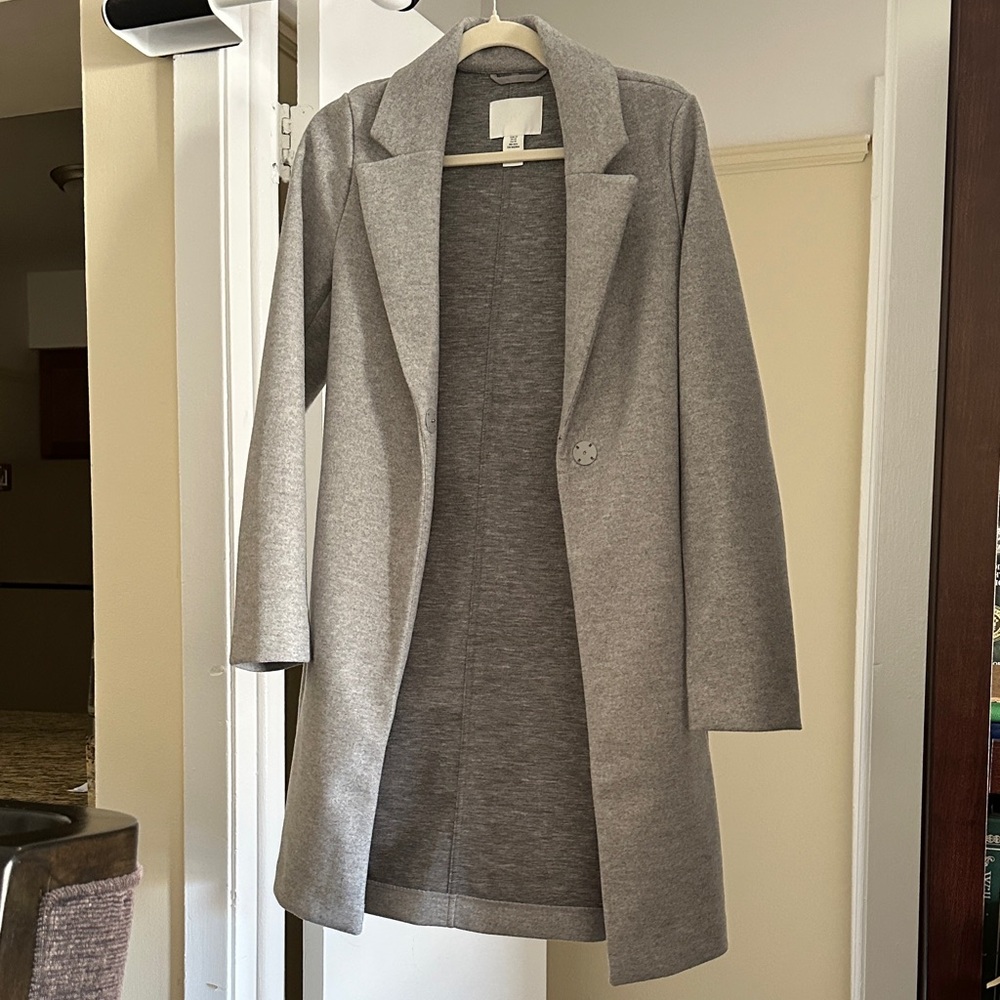 H&M Single-Breasted Coat